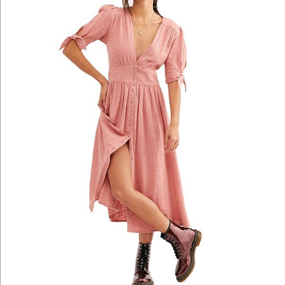 FREE PEOPLE Love Of My Life MIDI Dress NWT